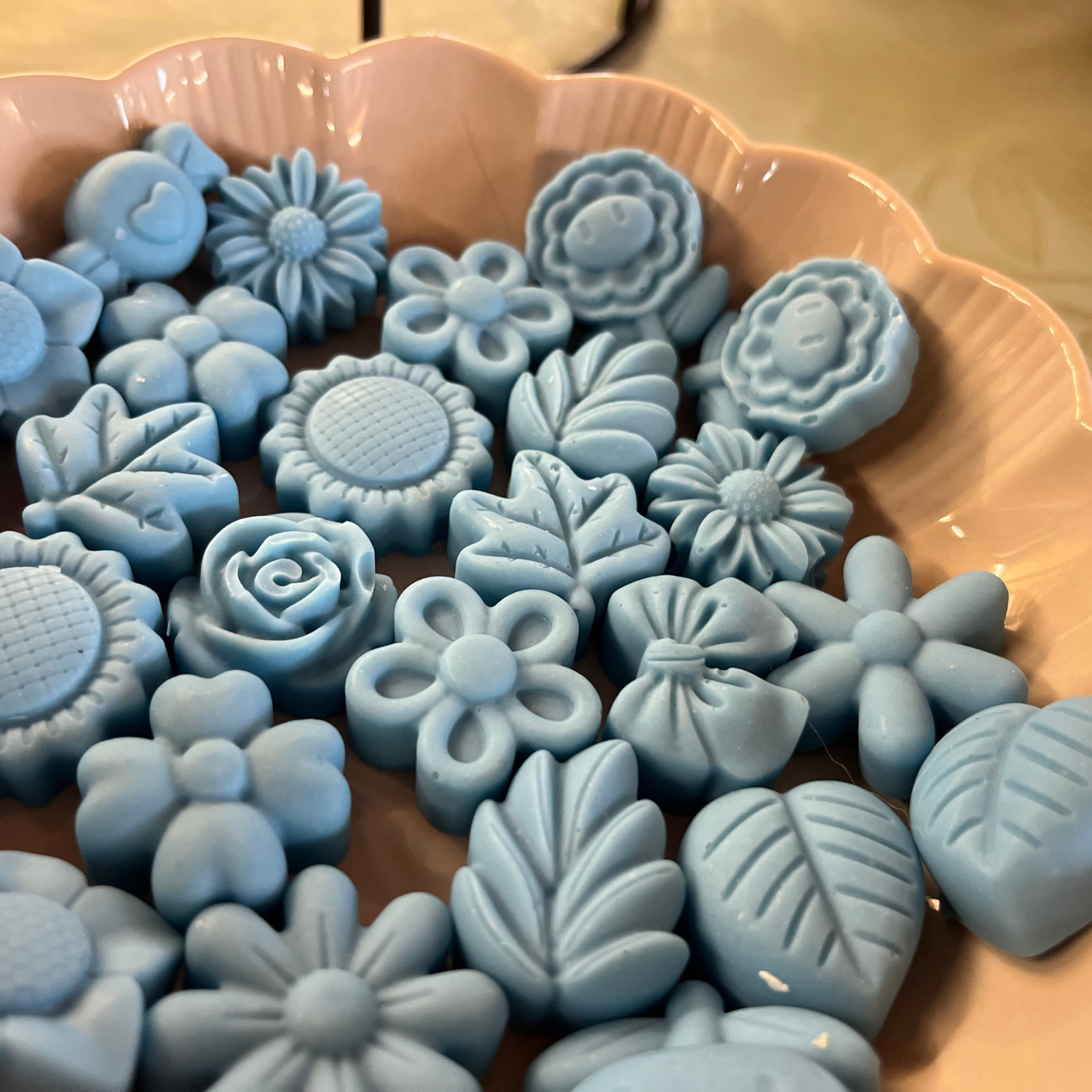 Seifenpralinen Set Blomsterhave (Blumengarten) – Urtevind