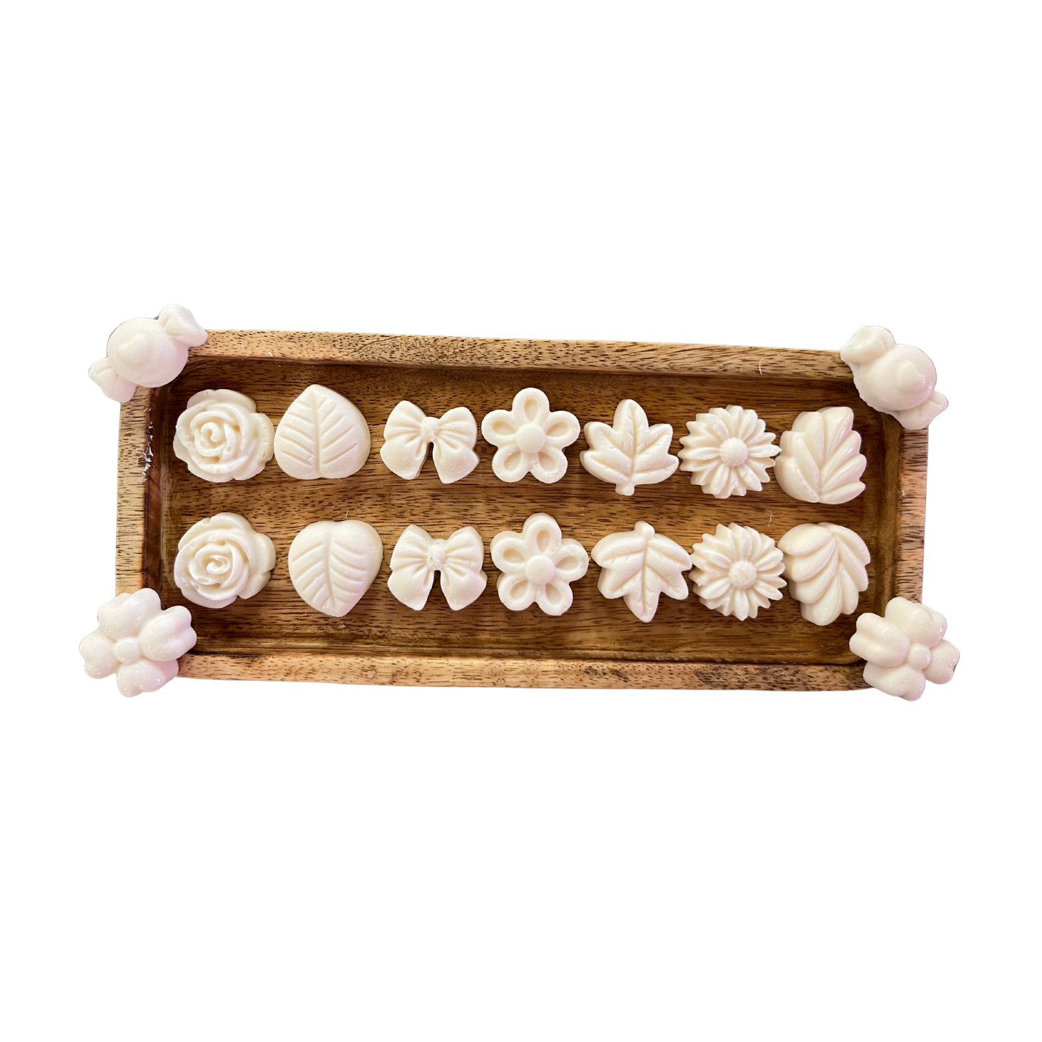 Seifenpralinen Set Blomsterhave (Blumengarten) – Hyldeblomst