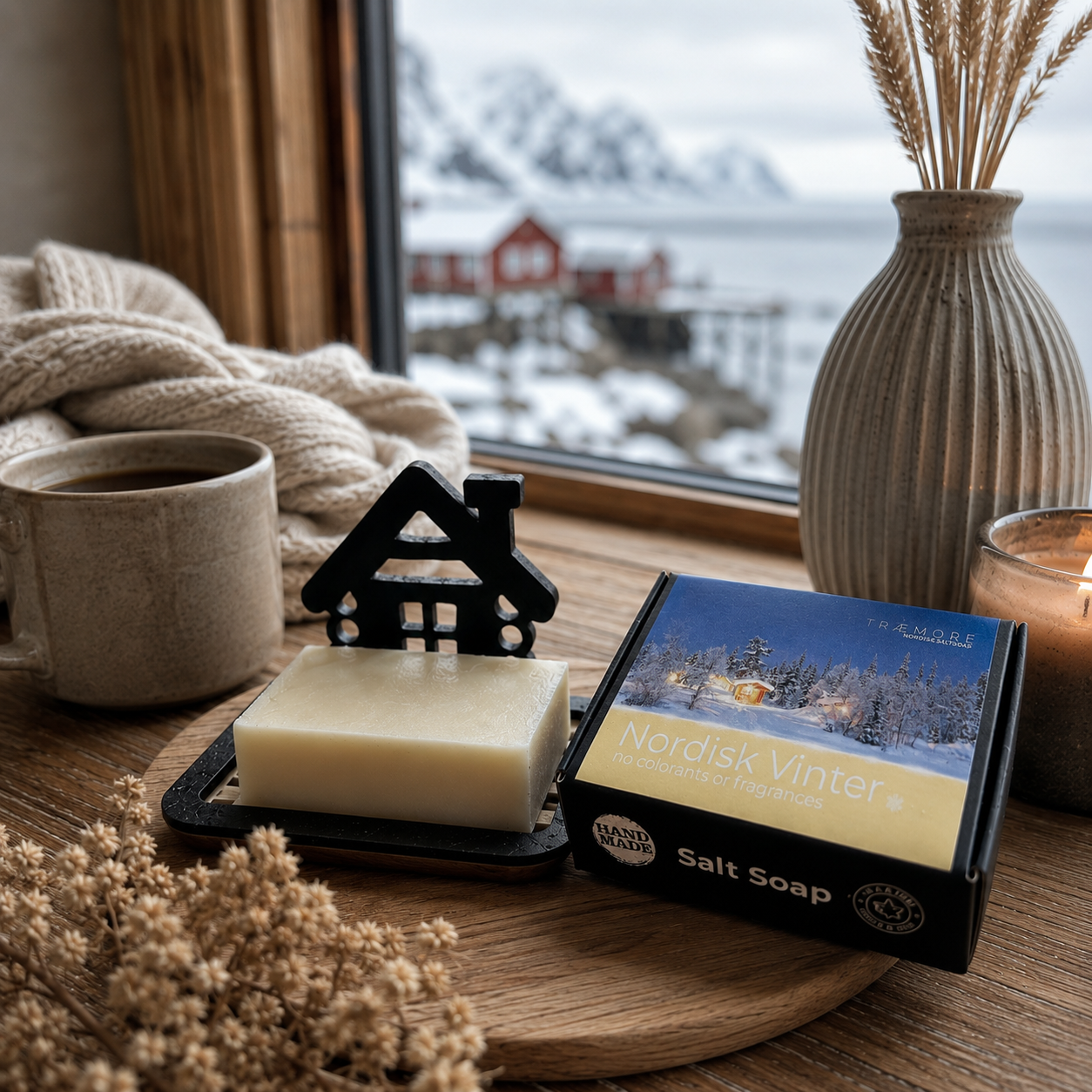 Seifenschale feste Seife – skandinavisches Design - Hütte | Træmore