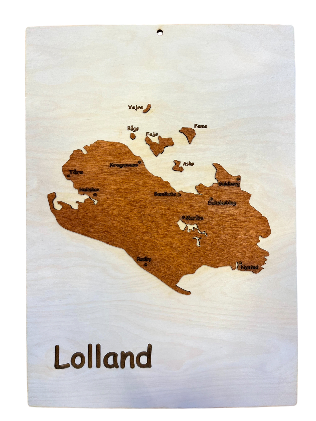 Lolland Holz - Wandbild