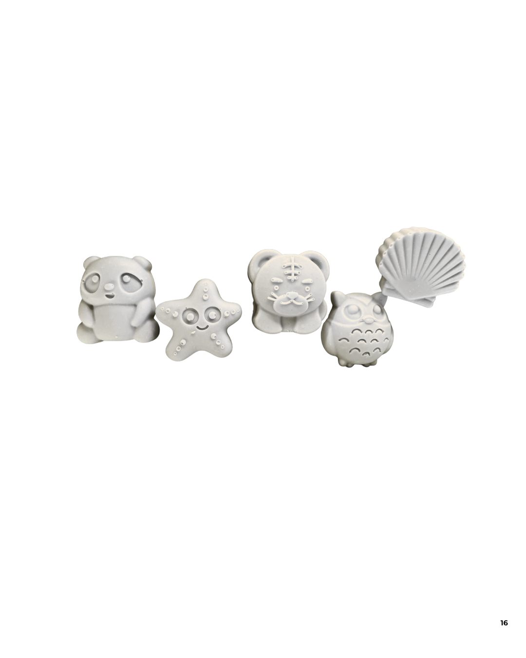 Soap Praline Set Sæbevenner (Soap Friends) – Havbrise