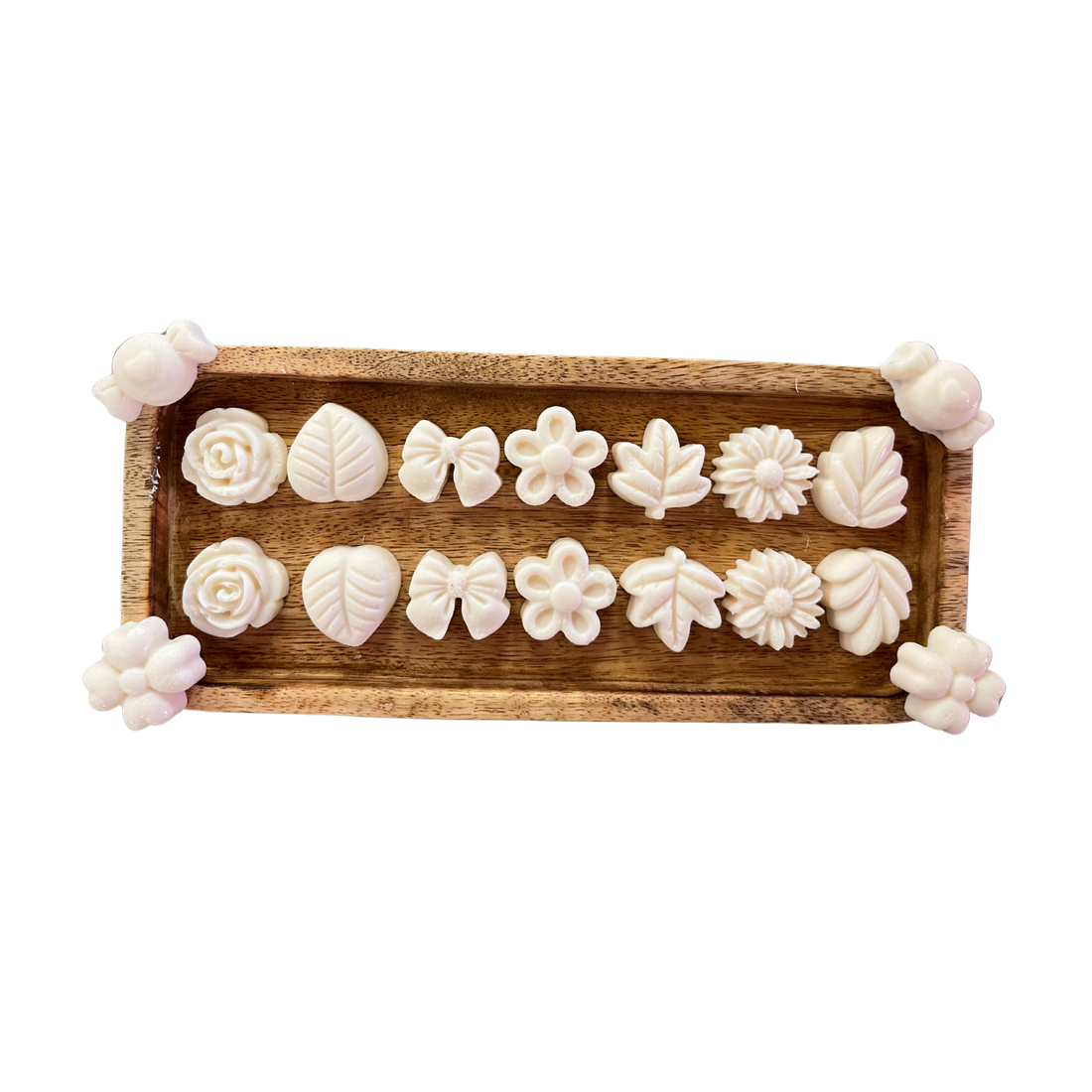 Seifenpralinen Set Blomsterhave (Blumengarten) – Hyldeblomst