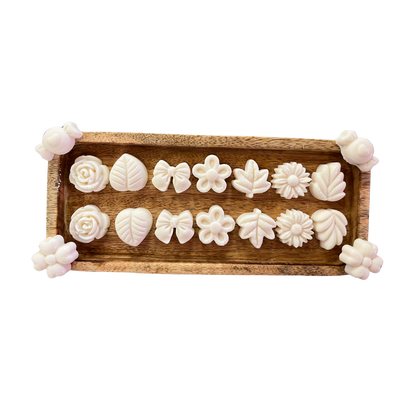 Seifenpralinen Set Blomsterhave (Blumengarten) – Hyldeblomst