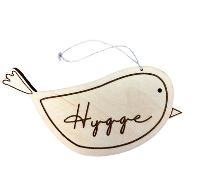 Holz Anhänger Hygge Geschenkanhänger Baumschmuck