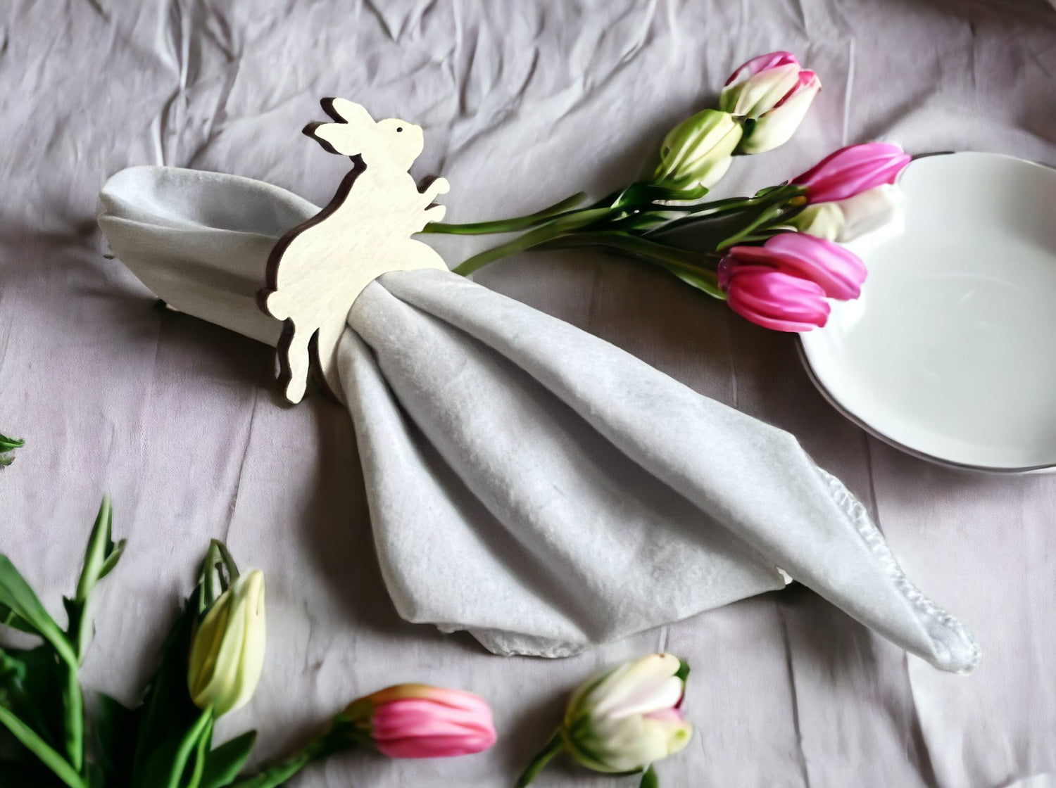 Holz Design Serviettenringe