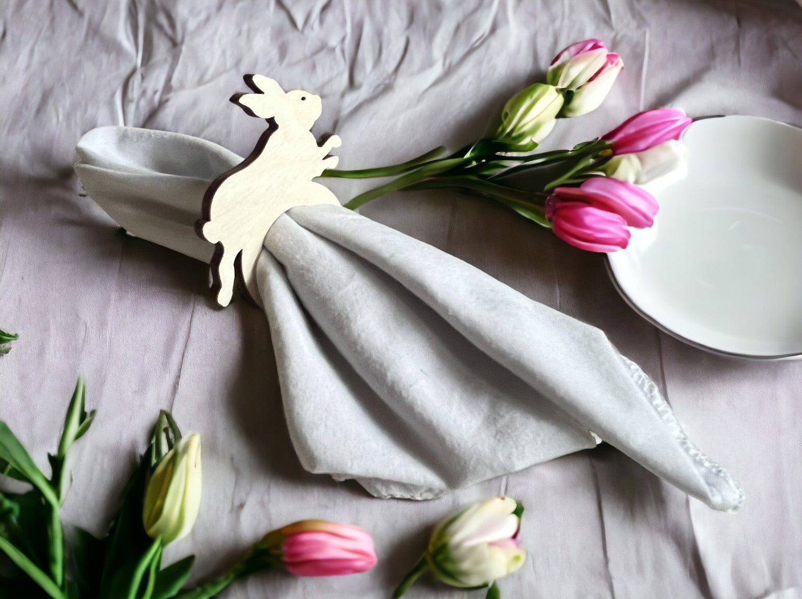 Holz Design Serviettenringe