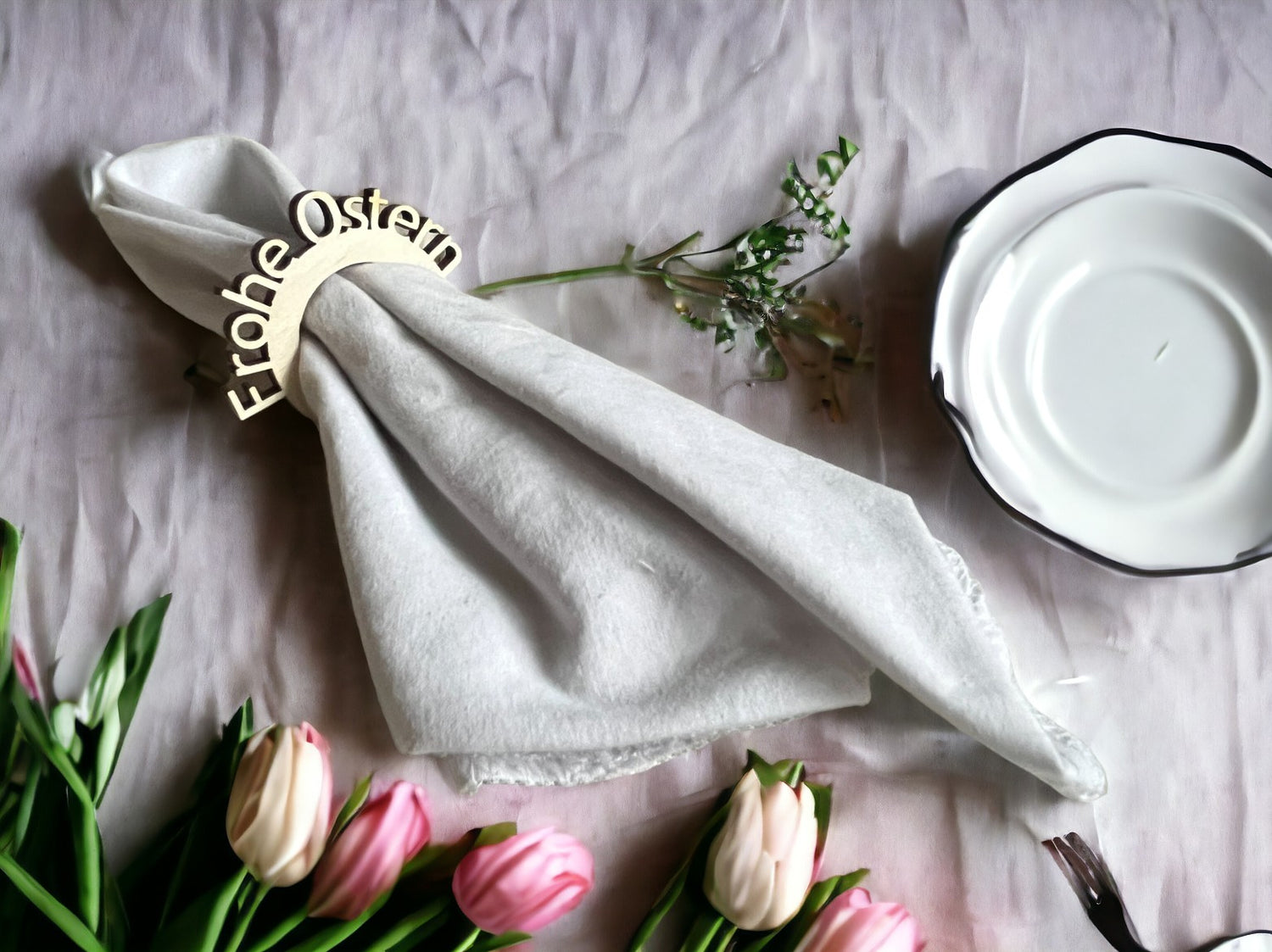 Holz Design Serviettenringe