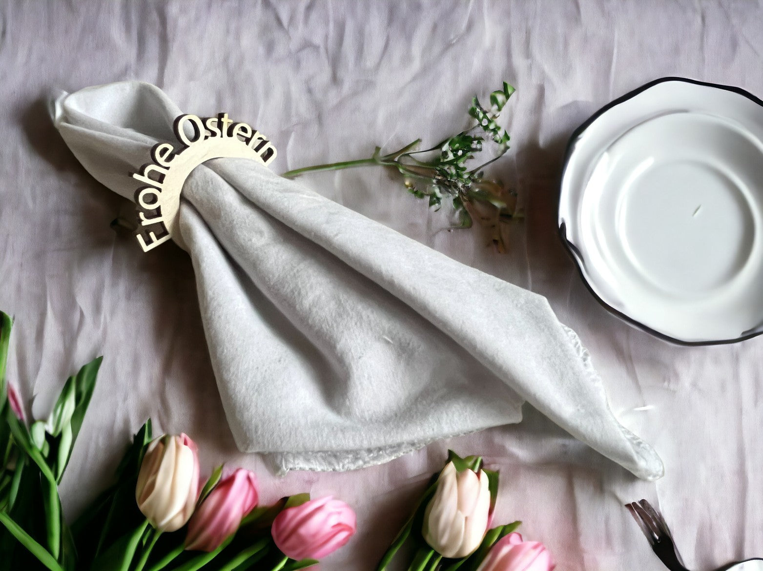 Holz Design Serviettenringe