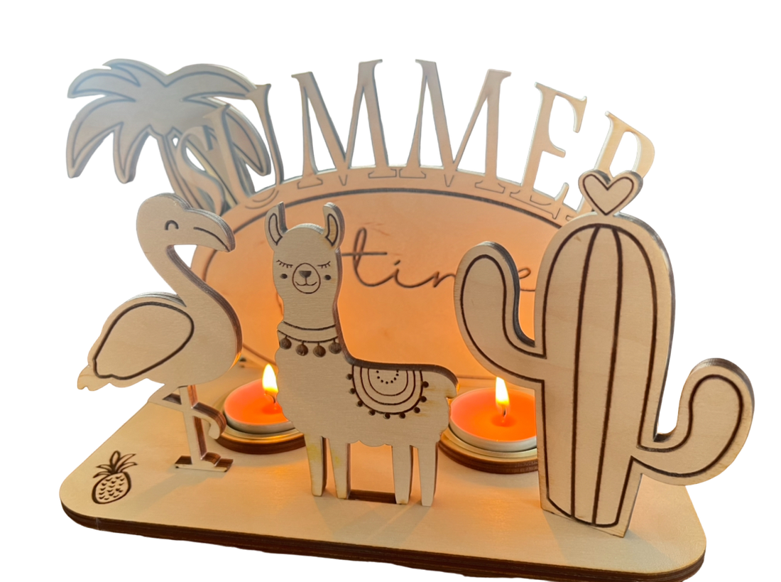 Zweier-Teelicht Summer